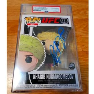 Khabib Nurmagomedov Funko! POP Signed Certified
